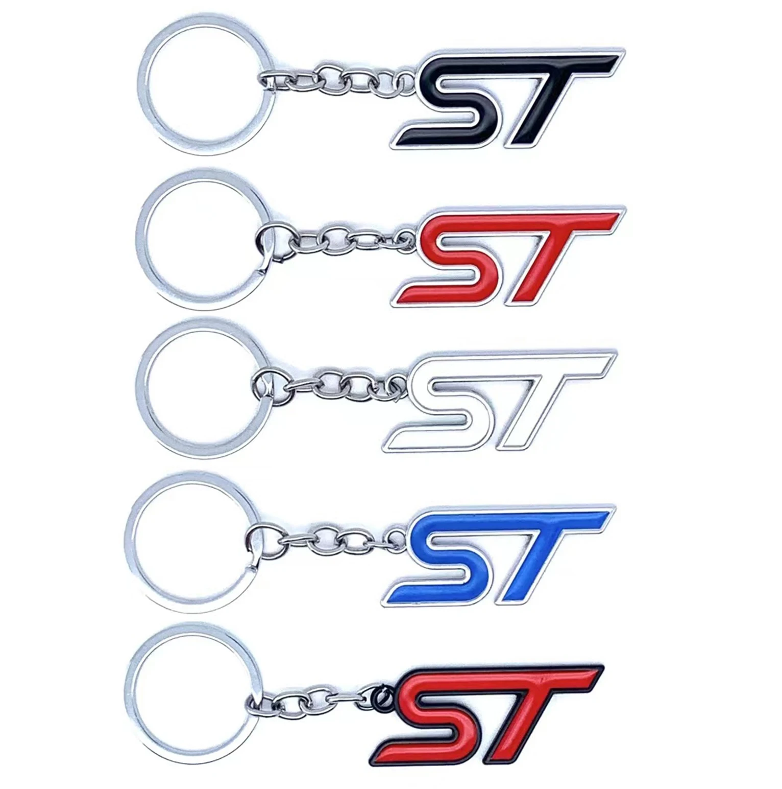 Ford ST Badge Keychain
